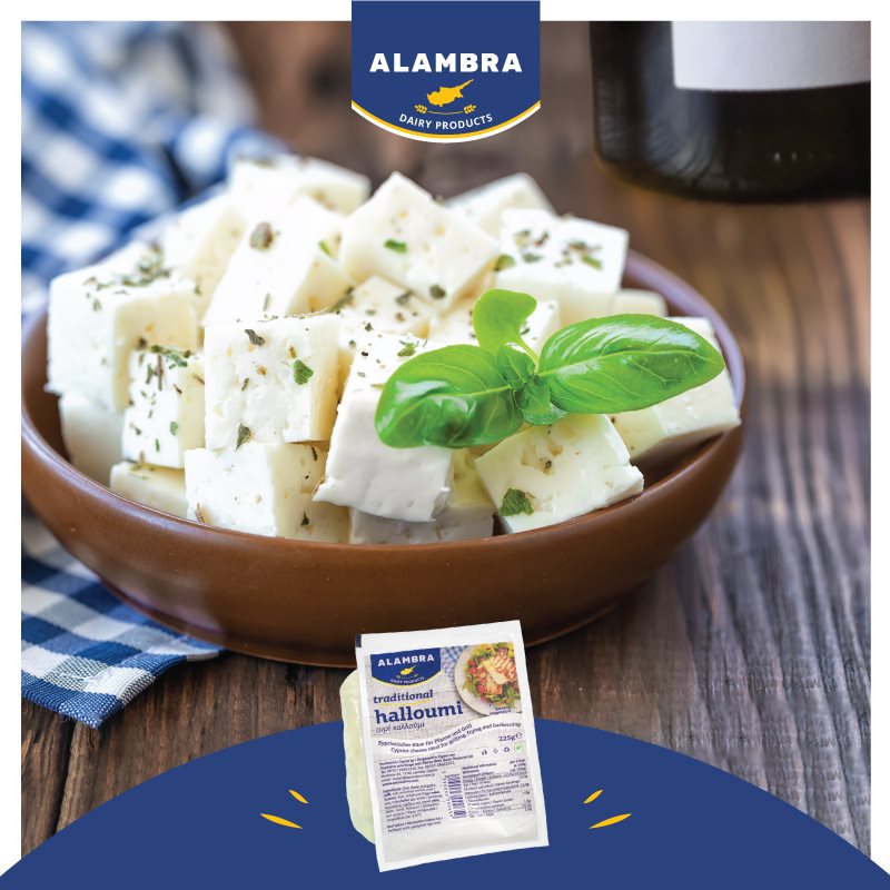 Alambra Halloumi Traditional Cypriot Cheese