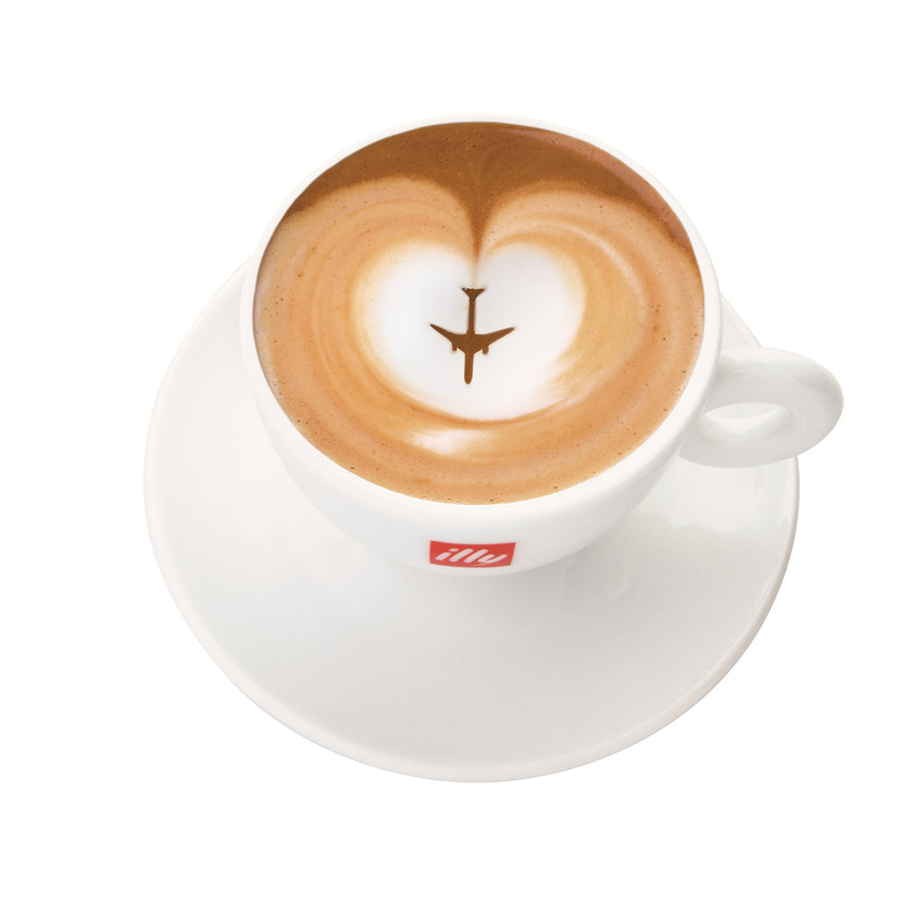 illy Logo Cappuccino Cups